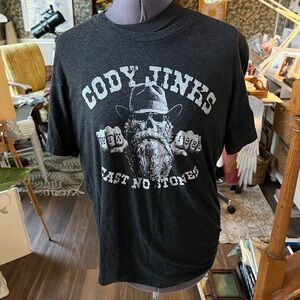 Cody Jenks “cast no stone” T-shirt by Bella Canvas size L